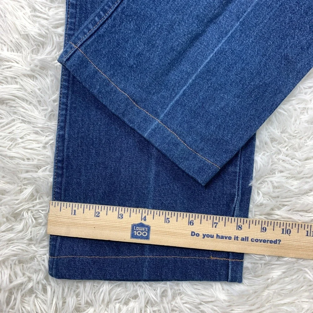 Wrangler Jeans 32x29 Blue Pants‎ 936 Cowboy Slim Western Dark Denim Tag 35x34